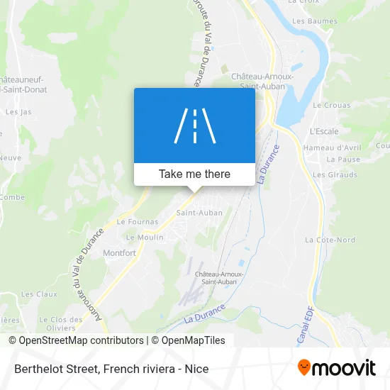 Rue Berthelot map