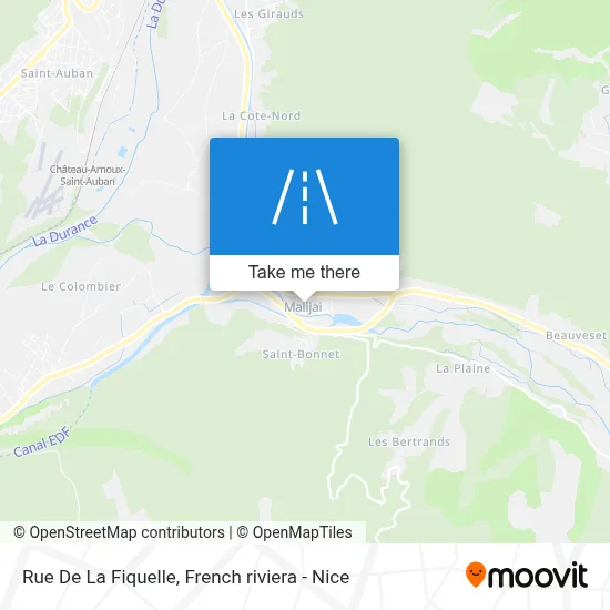 Rue De La Fiquelle map