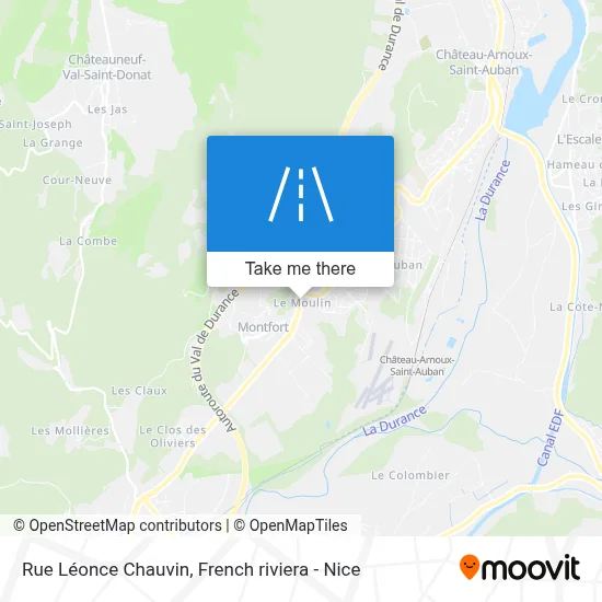 Rue Léonce Chauvin map