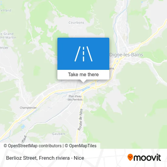 Mapa Rue Berlioz
