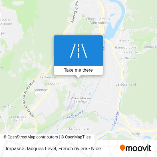Impasse Jacques Level map