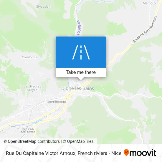 Rue Du Capitaine Victor Arnoux map