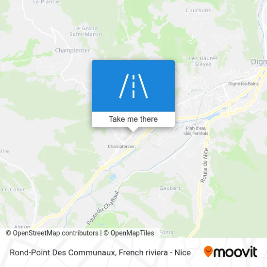 Rond-Point Des Communaux map