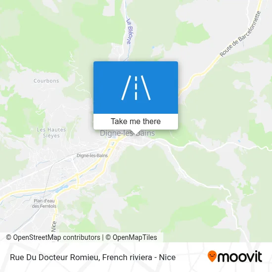 Rue Du Docteur Romieu map