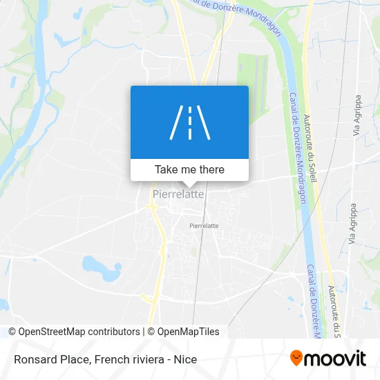 Place Ronsard map