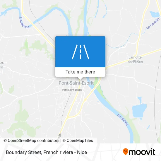 Rue De La Borne map