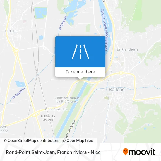 Rond-Point Saint-Jean map