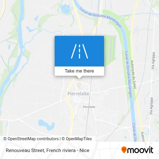 Rue Du Renouveau map
