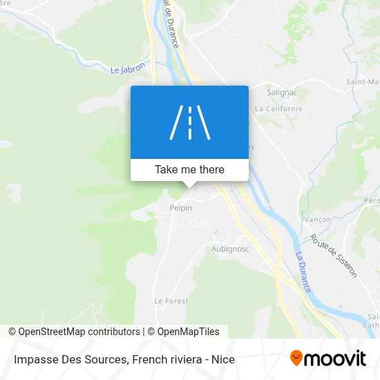 Impasse Des Sources map