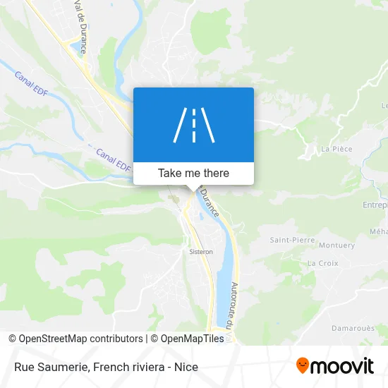 Mapa Rue Saumerie