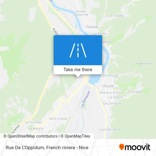 Rue De L'Oppidum map