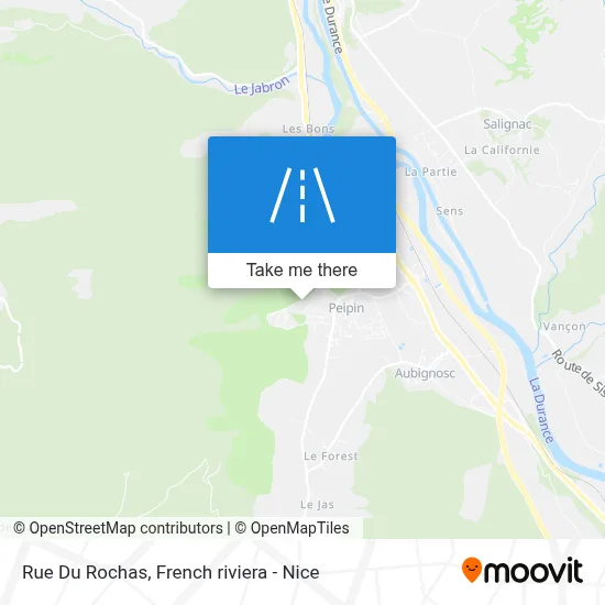 Rue Du Rochas map