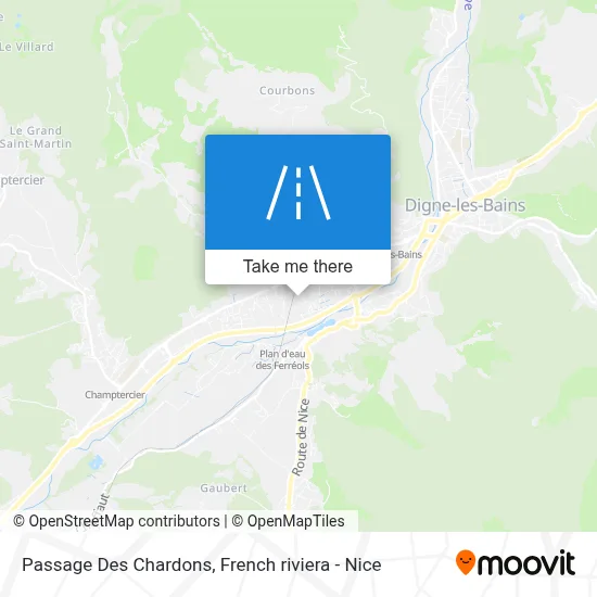 Passage Des Chardons map