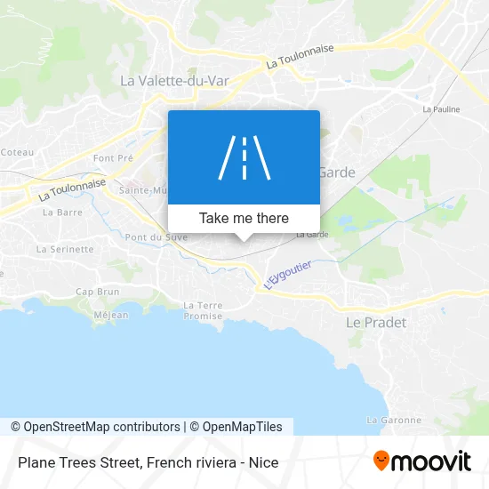 Rue Des Platanes map