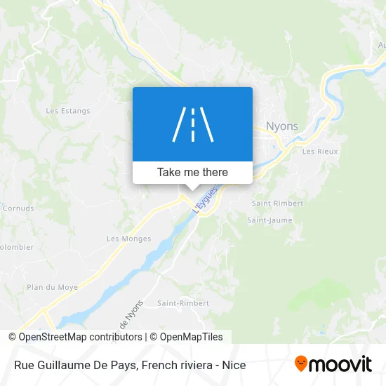 Rue Guillaume De Pays map