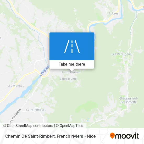 Chemin De Saint-Rimbert map