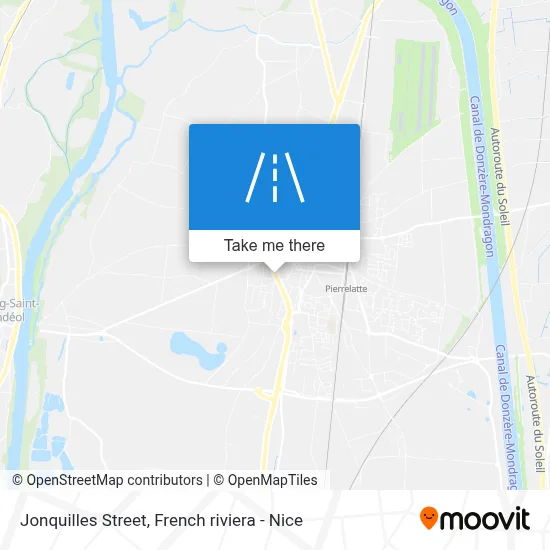 Rue Des Jonquilles map