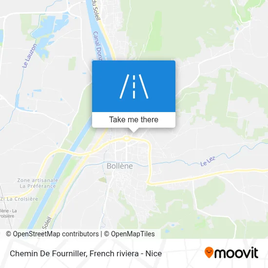 Chemin De Fourniller map
