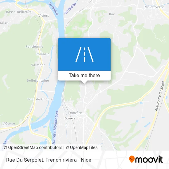 Rue Du Serpolet map
