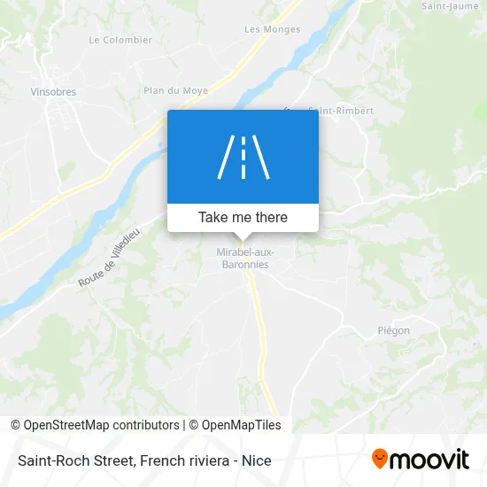 Rue Saint-Roch map