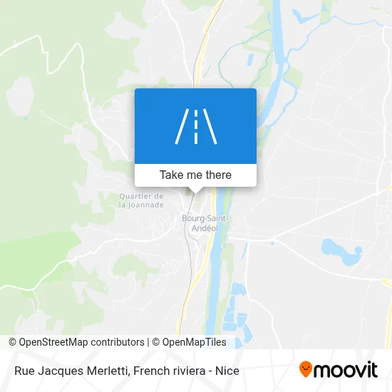 Rue Jacques Merletti map