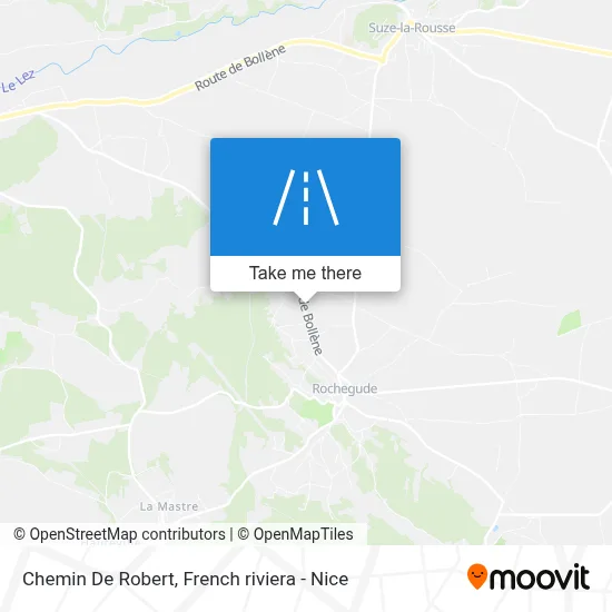 Chemin De Robert map
