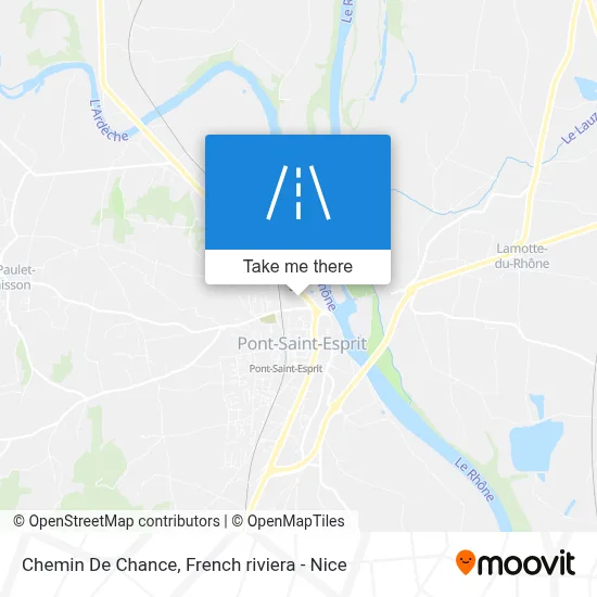 Chemin De Chance map