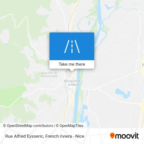 Rue Alfred Eysseric map