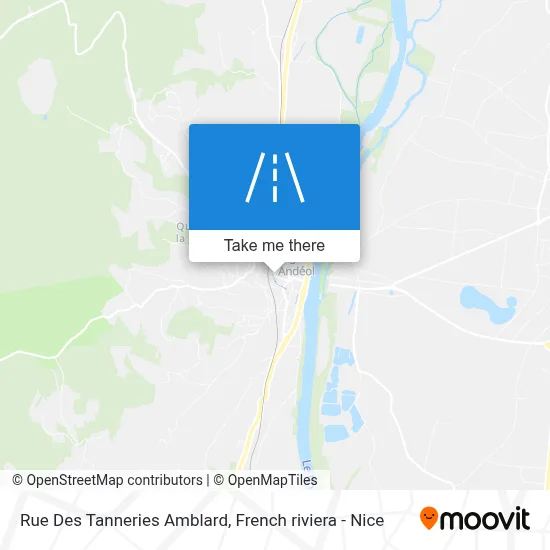 Rue Des Tanneries Amblard map