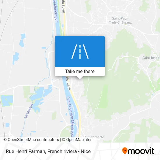 Rue Henri Farman map