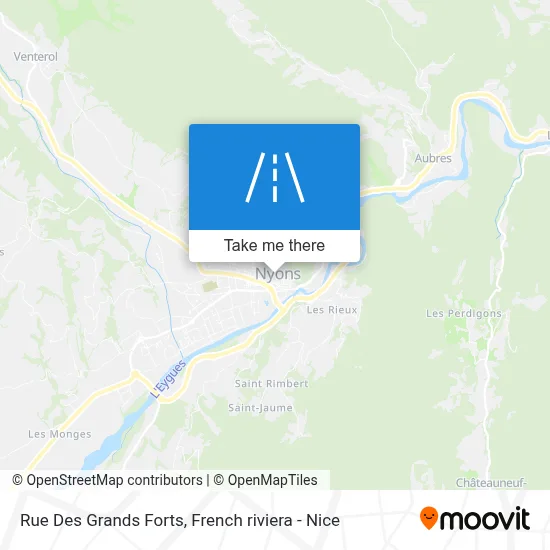 Rue Des Grands Forts map