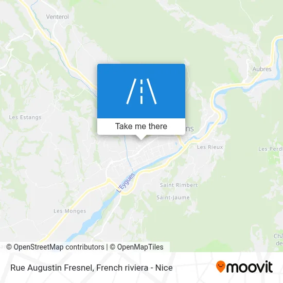 Rue Augustin Fresnel map