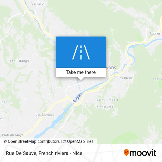 Rue De Sauve map