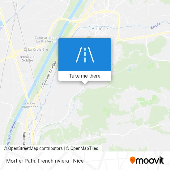 Chemin Du Mortier map