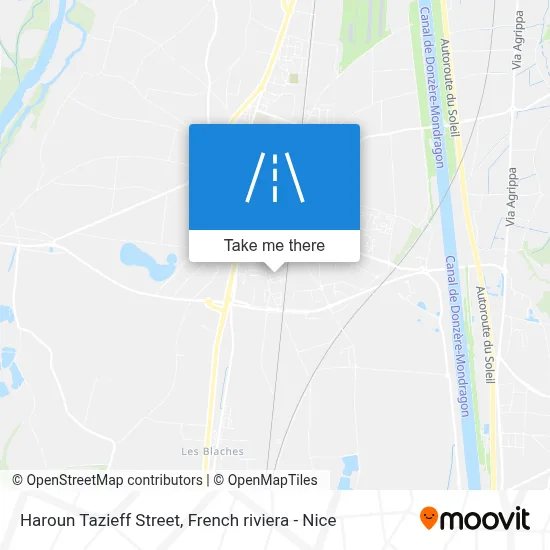 Rue Haroun Tazieff map