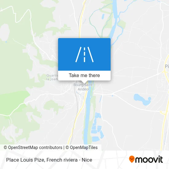 Place Louis Pize map