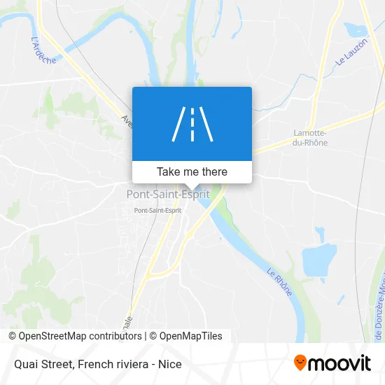 Mapa Rue Du Quai