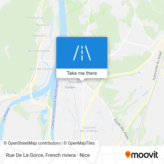 Rue De La Gorce map