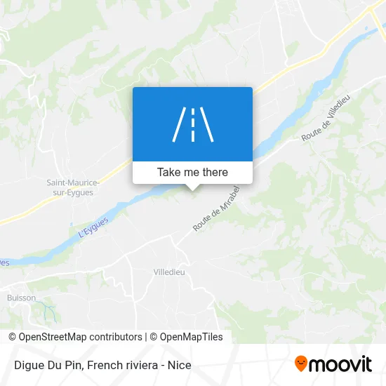 Digue Du Pin map