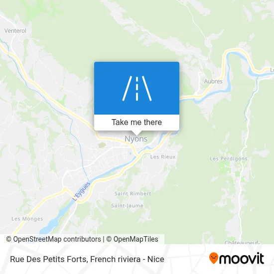 Rue Des Petits Forts map