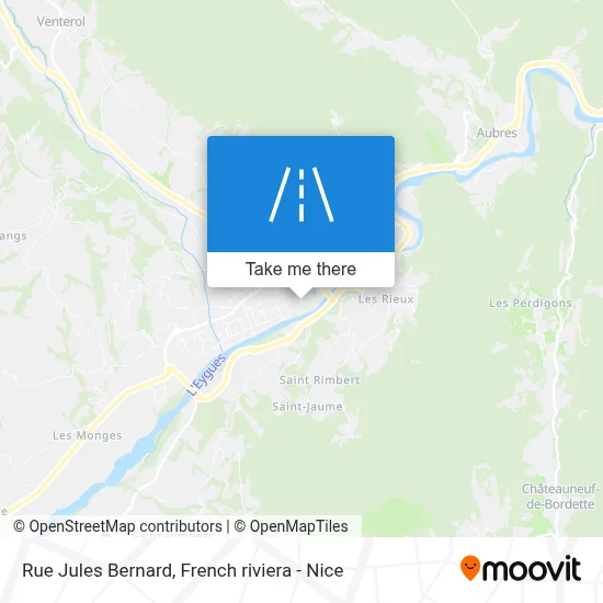 Mapa Rue Jules Bernard