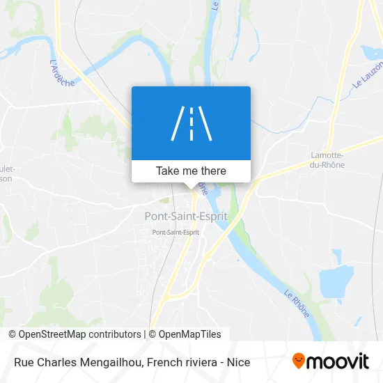 Rue Charles Mengailhou map