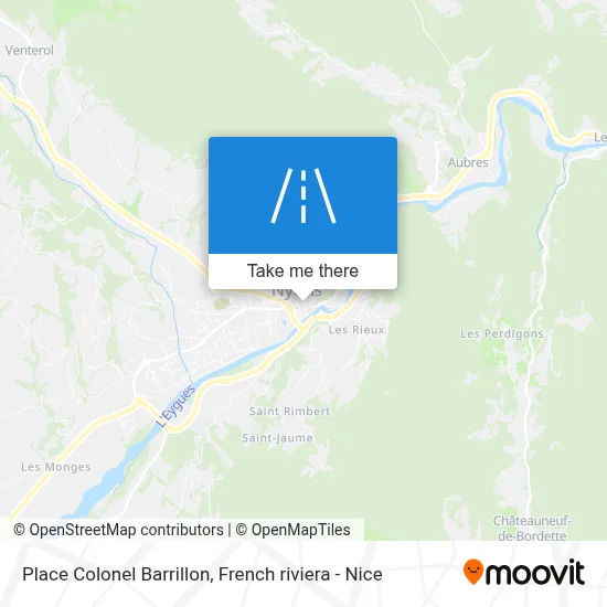 Place Colonel Barrillon map