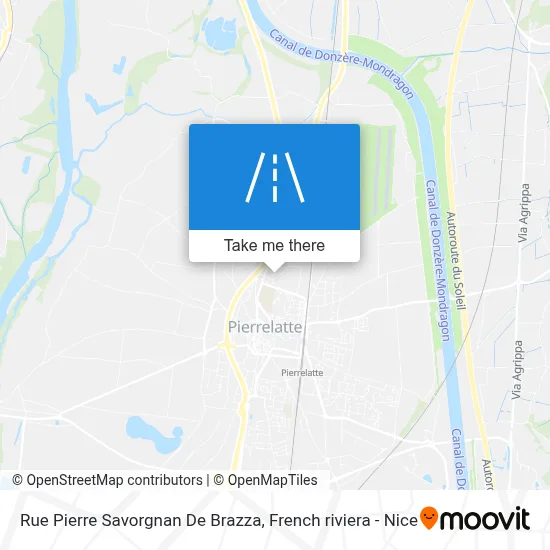 Rue Pierre Savorgnan De Brazza map