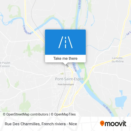 Rue Des Charmilles map