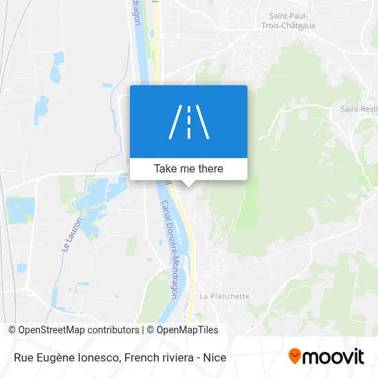 Rue Eugène Ionesco map