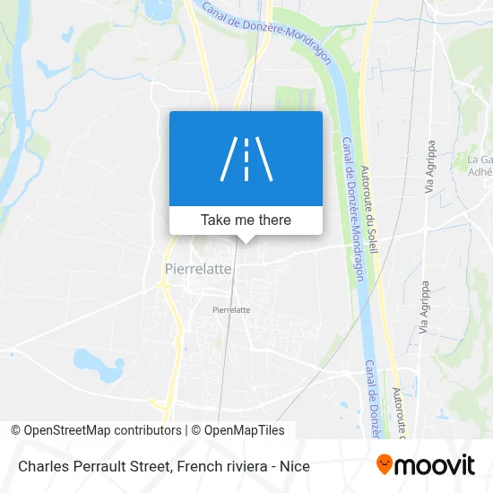 Rue Charles Perrault map