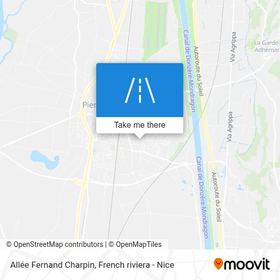 Allée Fernand Charpin map