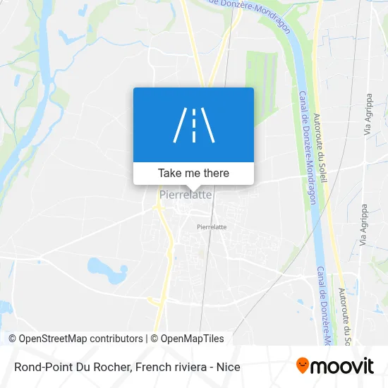 Rond-Point Du Rocher map