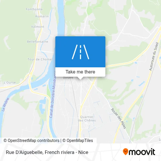 Rue D'Aiguebelle map